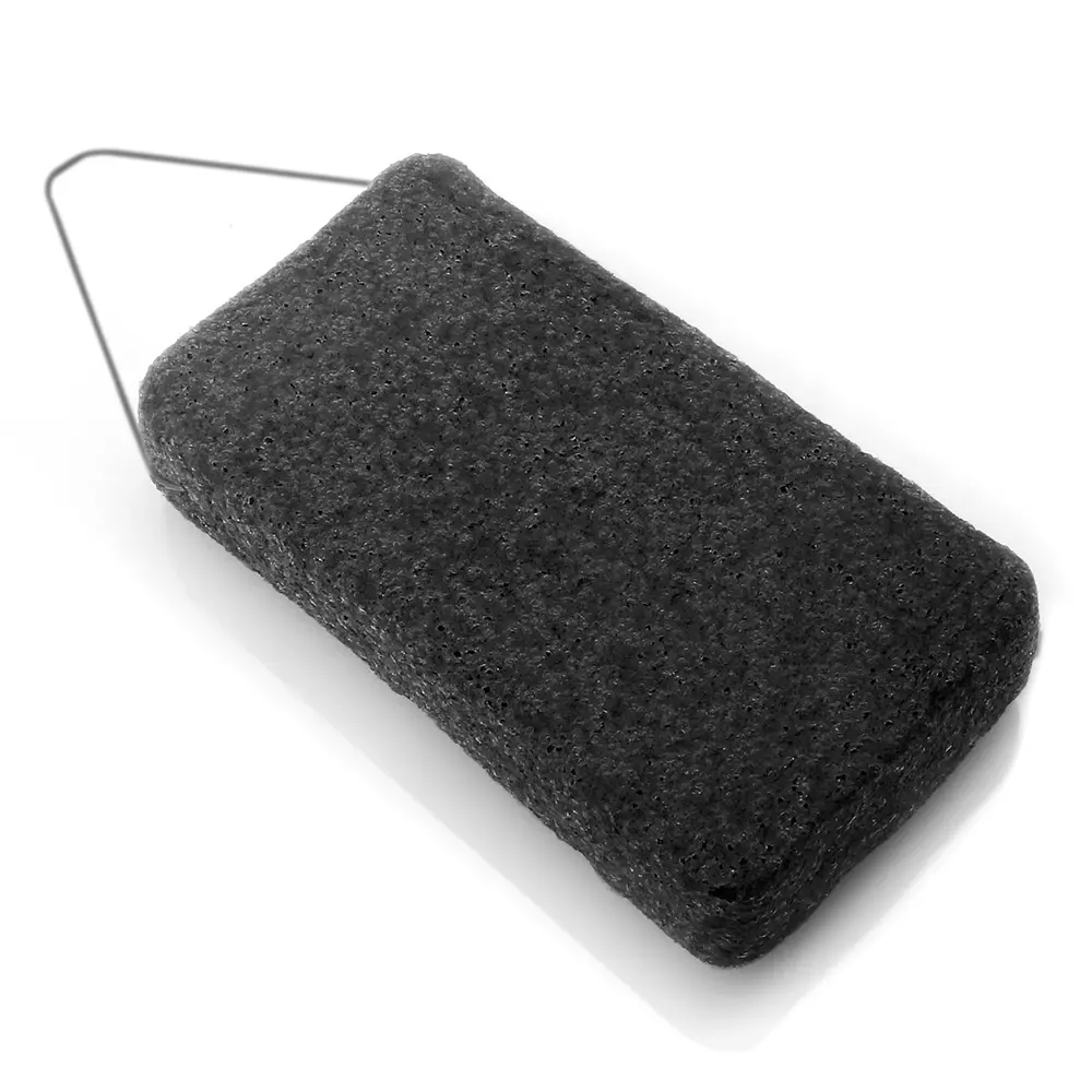 EPONGE KONJAC DBS CORPS XL CHARBON DE BAMBOU