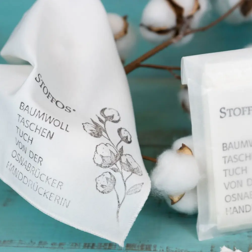 StofftaschentuecherHANDBEDRUCKT-Motiv_Baumwollzweig_mit_Spruch_derOS_HanddrueckerinEINLEGER_FRONT_3