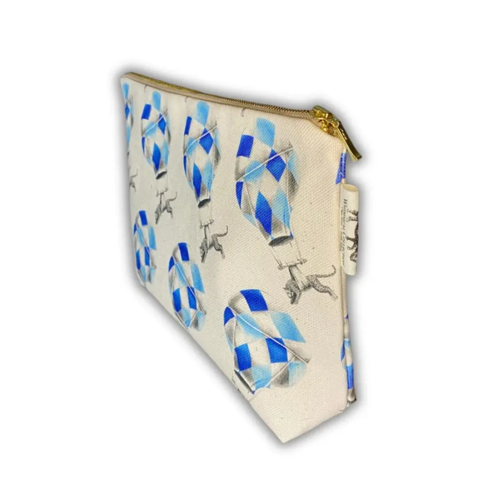 Mzansi-Trading-IN-FLIGHT-Leopard-Canvas-Waschtsche-Whimsical-Collection-Diagonale-Ansicht