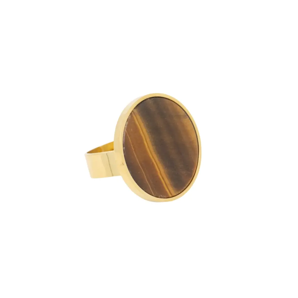 Bague-Paloma-oeil-du-tigre-en-acier-inoxydable-de-face