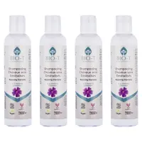 Bio Shampoo für trockenes Haar - 4er Pack