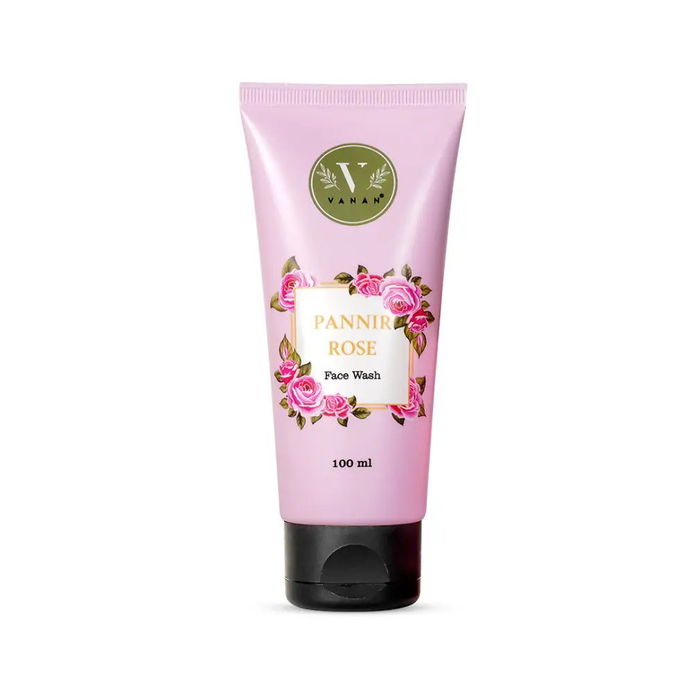 Pannir_Rose_Face_Wash_Gentle_Hydration_and_Radiance