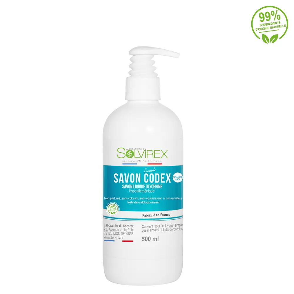 SOLVIREX-SAVON LIQUIDE GLYCERINE 500 ML
