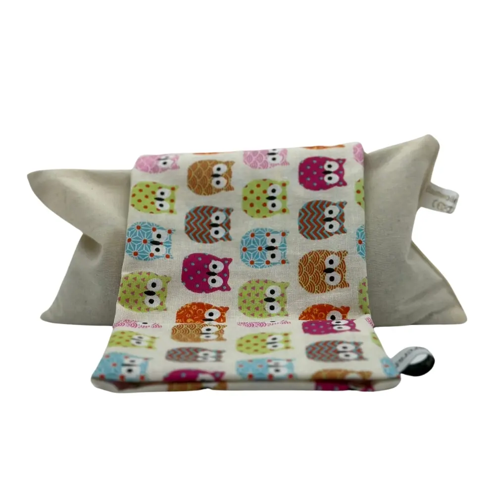 Lavendel Kissen V2 - Eulen Bunt ohne Hintergrund
