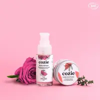 Duo-selflove-cozie-rose-de-damas-huile-de-chanvre-et-eau-florale-de-thym