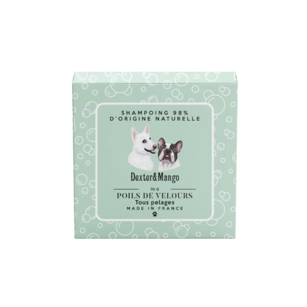 Poils de Velours - Shampoing Solide pour Chien Poils de Velours - Shampoing Solide pour Chien