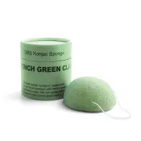 Duo d'Éponge Konjac à l'argile verte Duo d'Éponge Konjac à l'argile verte
