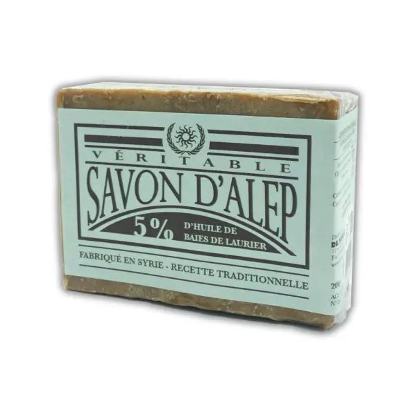 Savon d'Alep Traditionnel 5% Laurier