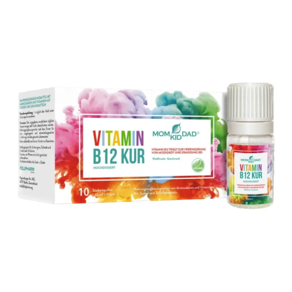 Vitamin B12 - Aufbaukur - Geistige & Körperliche Energie Vitamin B12 - Aufbaukur - Geistige & Körperliche Energie
