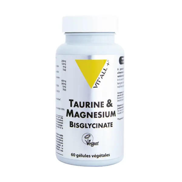 Taurine & Magnésium bisglycinate - 60unités