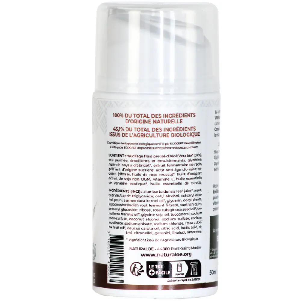 NAT006 - Crème Anti-rides - 800x800 Dos 1