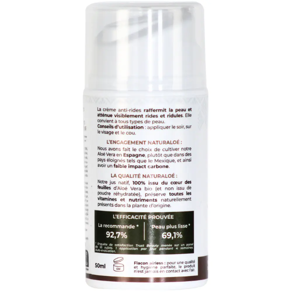 NAT006 - Crème Anti-rides - 800x800 Dos 2