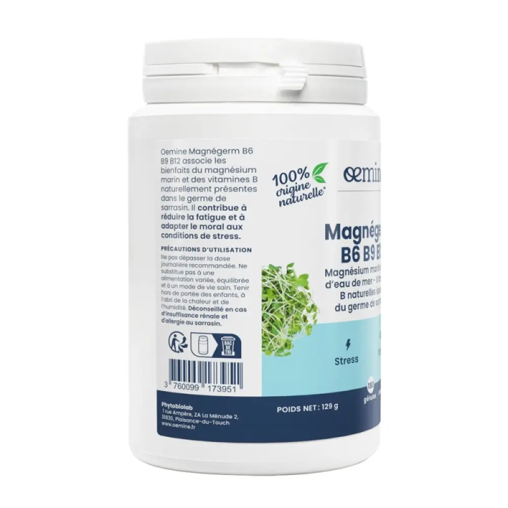 magnégerm-b6-b9-b12-oemine-180-gélules
