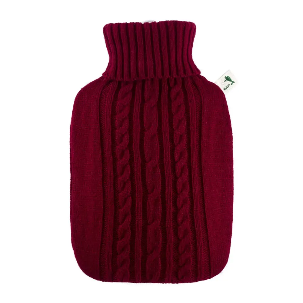 aquaromat-bouillotte-housse-tricotee-motif-torsade-bordeaux-ref-45