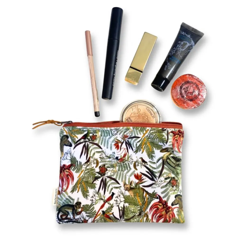 Mzansi-Trading-PARADISE-Kosmetiktasche-aus-der-ARK-PAPERS-Collection-Handarbeit-aus-Kapstadt