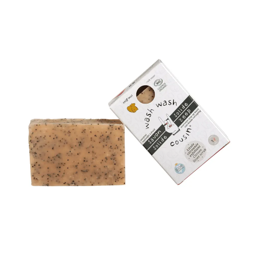 Savon-solide-Litsee-citronnee-Exfoliant