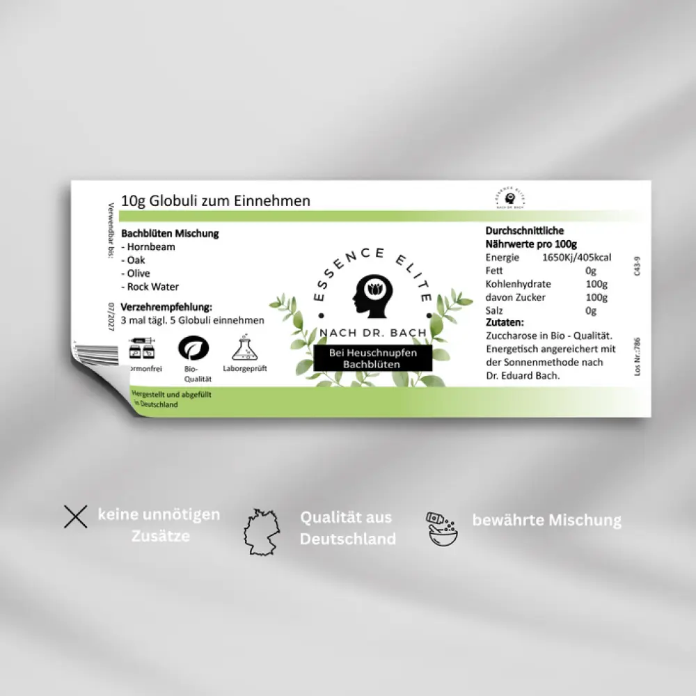 LabelHeuschnupfenVerkauf