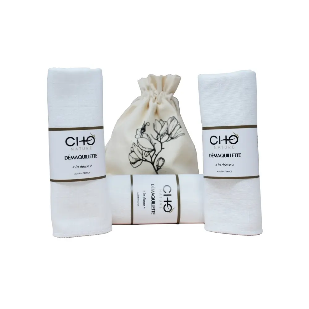 Démaquillettes - Lot de 3 Démaquillettes - Lot de 3