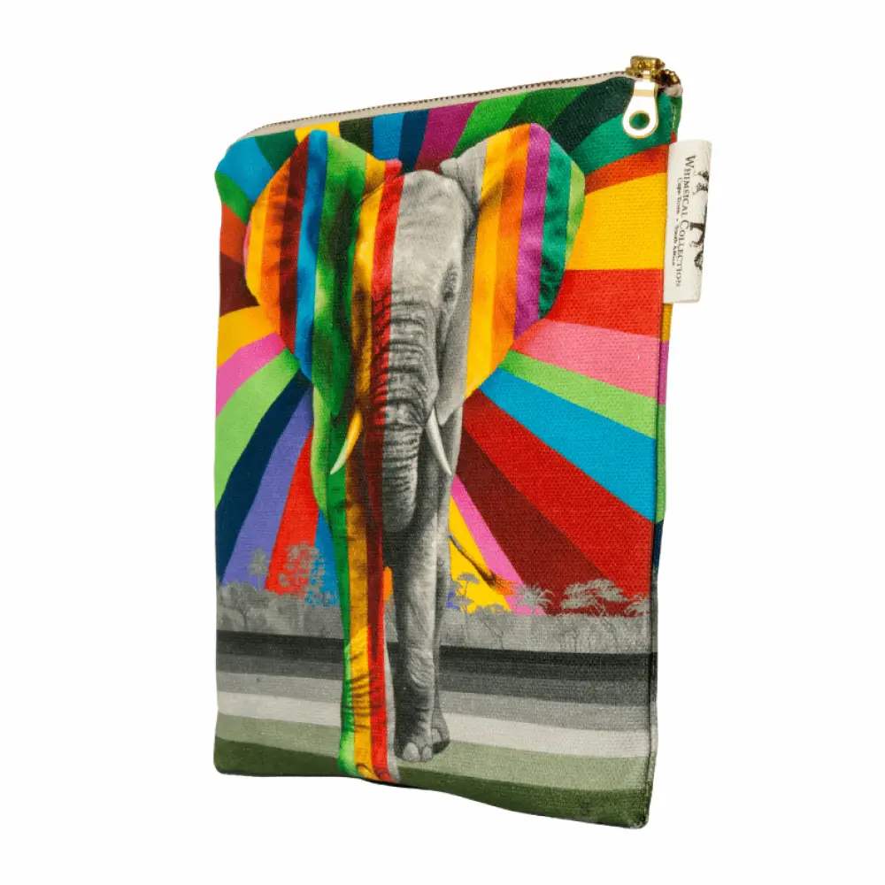 Kosmetiktasche-Schminktasche-Wildlife-in-Colour-Elefant-13