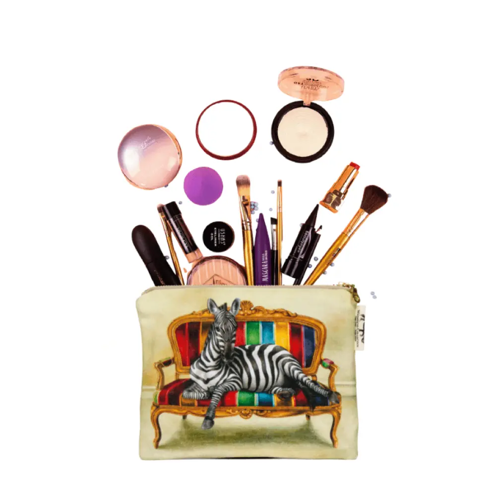 Kosmetiktasche-Schminktasche-Wildlife-at-Leisure-Zebra-8