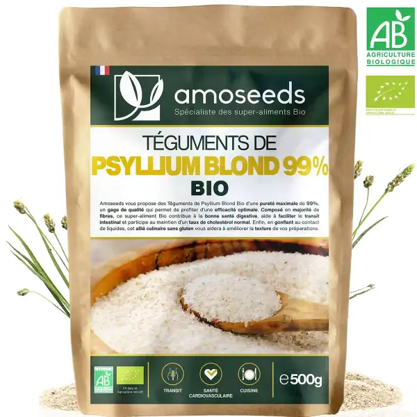 Psyllium Blond Bio - 500 g - 1000g