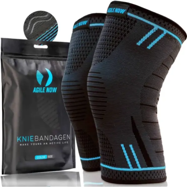 Kniebandage Blau - 1Stück