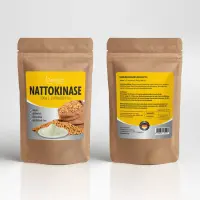 Nattokinase-Pulver-Etikett