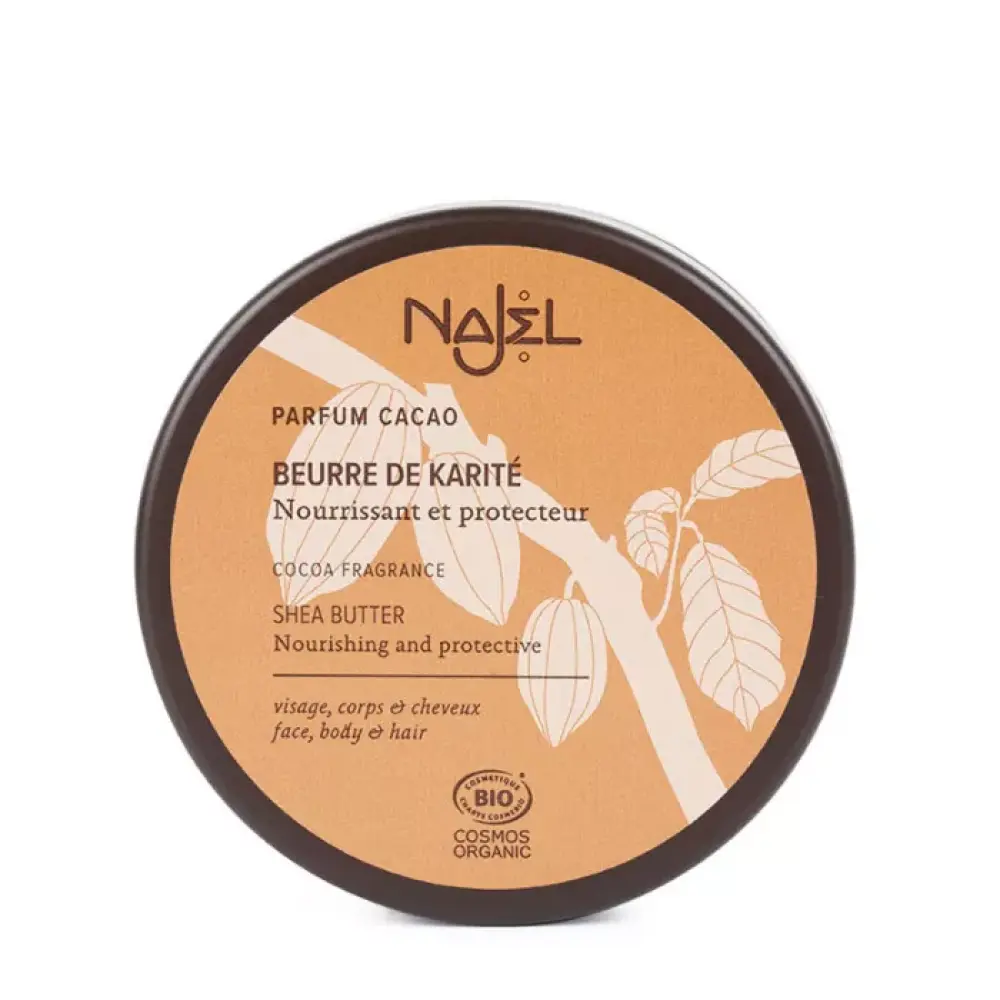 najel-beurre-karite-cacao-certifie-cosmos-organic-100g