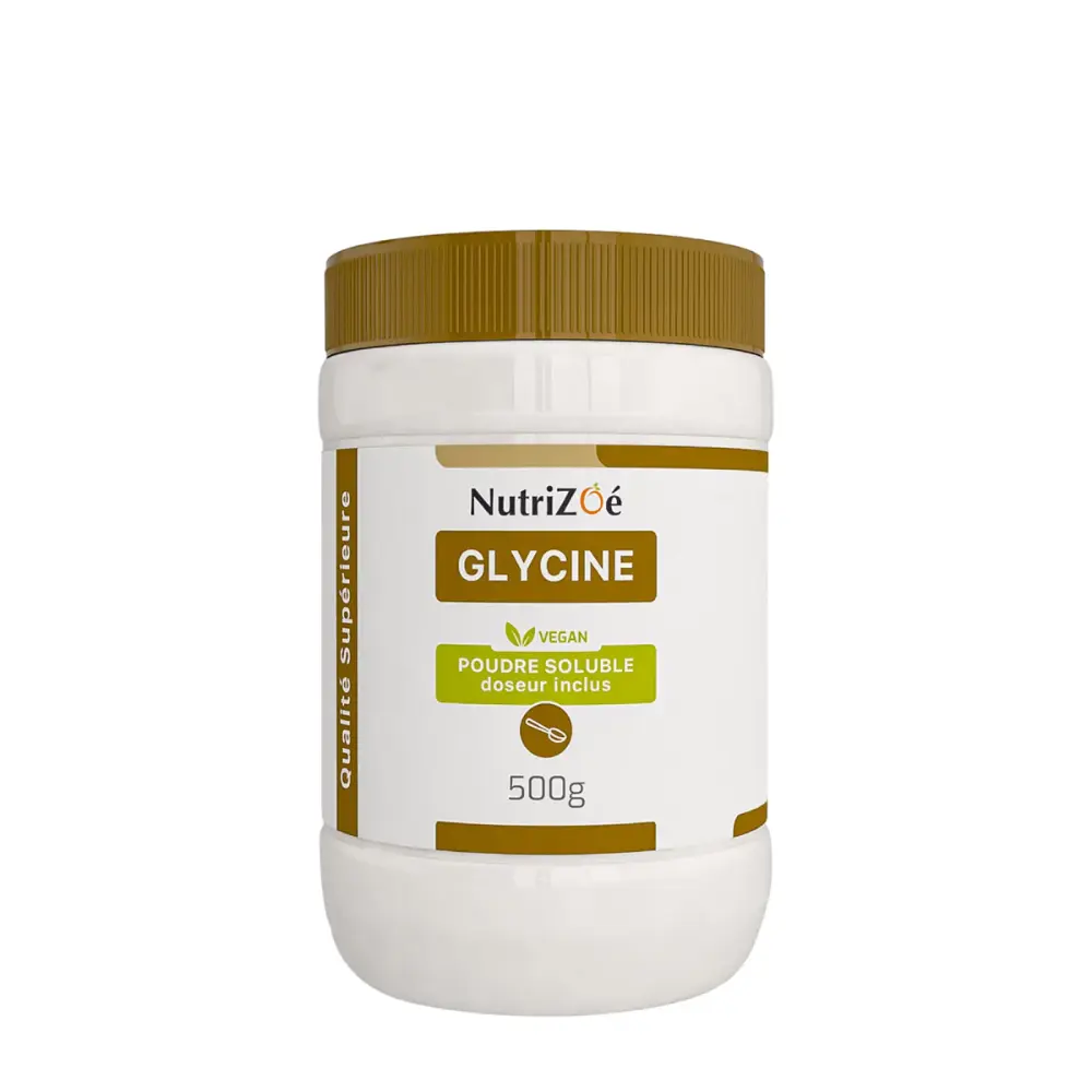 Glycine-vegane-poudre-500g-Nutrizoe