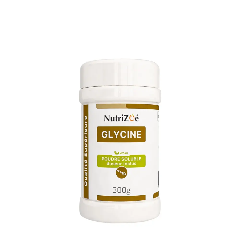 Glycine-vegane-poudre-300g-Nutrizoe