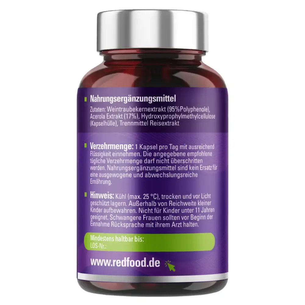 OPC Plus mit natürlichen Vitamin C Kapseln