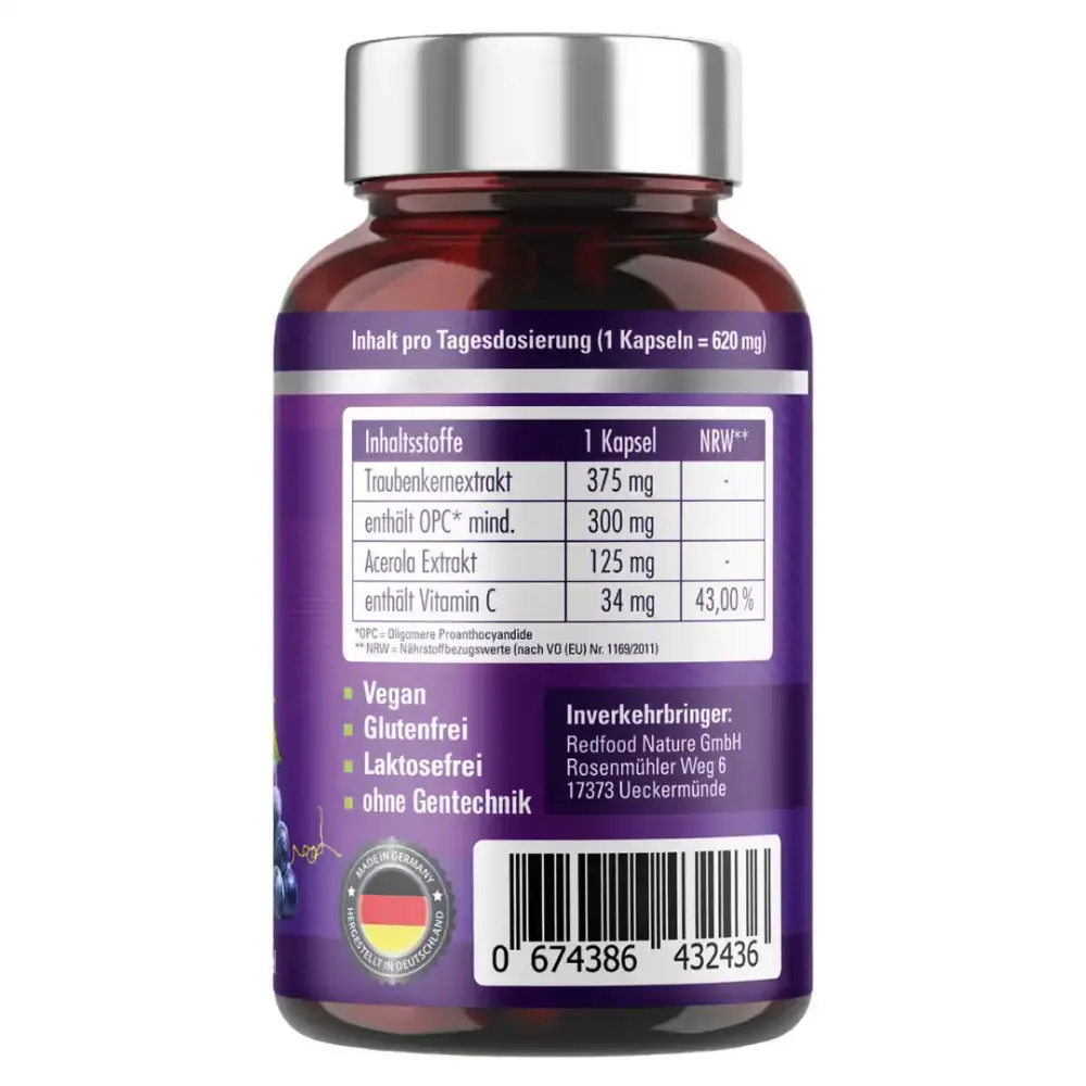 OPC Plus mit natürlichen Vitamin C