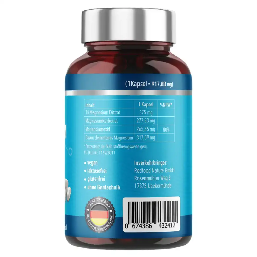 elementare Magnesium V3 Kapseln