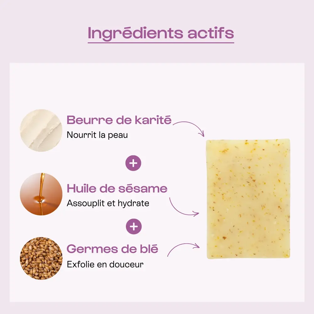 CAJ100 Ingrédients actifs