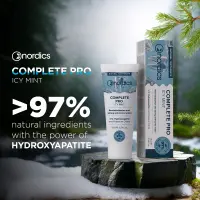 Nordics Organic Care Repair Zahnpasta Complete Pro Icy Mint - Fluoridfrei