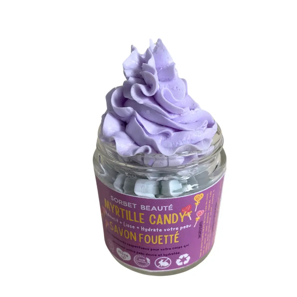 myrtille candy savon