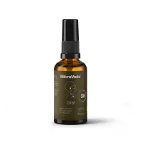 MikroVeda Oral Mikrobiotisches Mundspray Bio 50 ml Glassprühflasche  DE-ÖKO-037