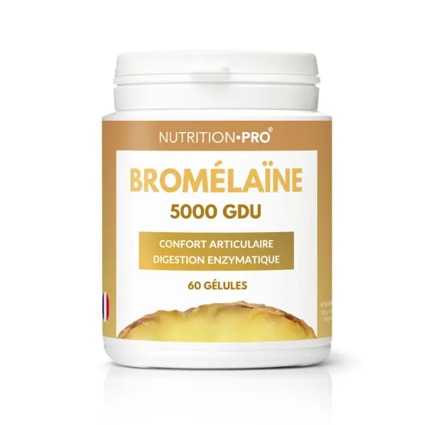 Bromélaïne 5000 GDU – Enzyme digestive & confort articulaire