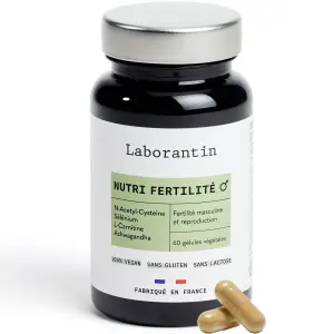 Nutri Fertilité Homme - Reproduction masculine - 60unités