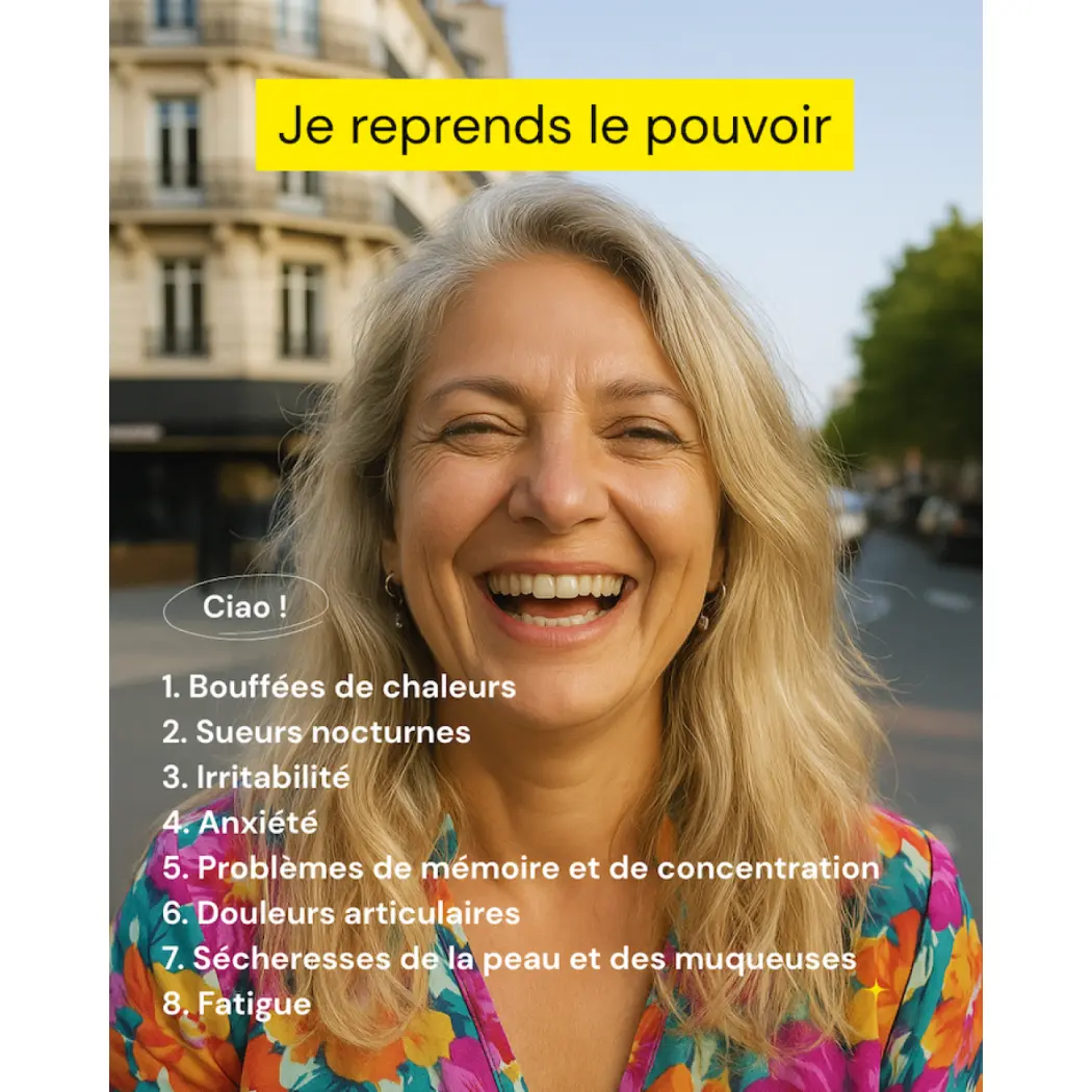 Complément ménopause, sans hormones — Telma LAB