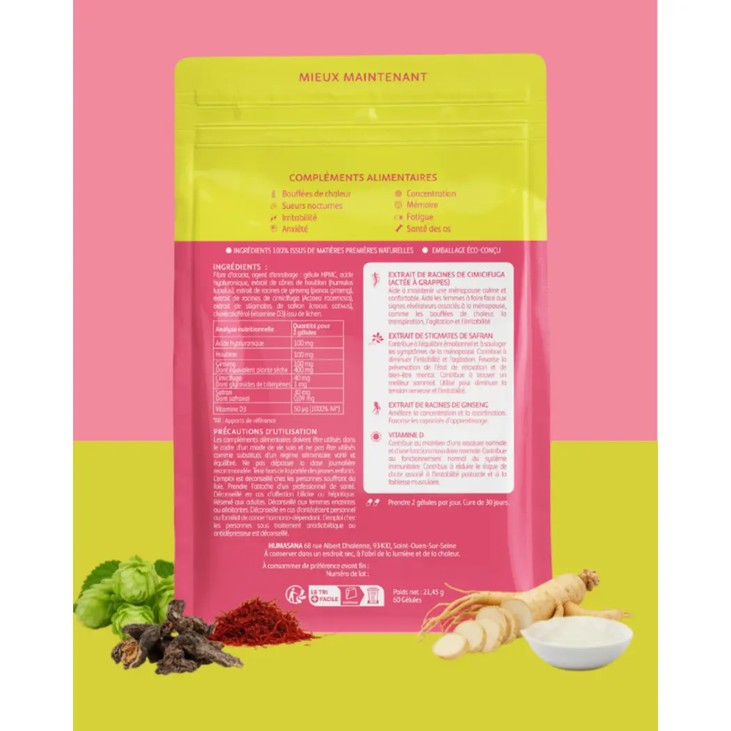 Cure ménopause — Telma LAB