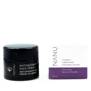 Antioxidative Creme mit Vitamin C und Bakuchiol - Strahlkraft und Schutz