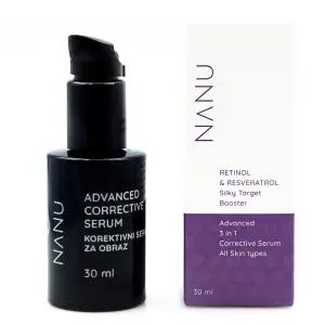 Sérum Anti-Âge 3-en-1 au Rétinol et Resvératrol pour le Visage