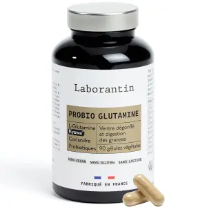 Probio Glutamine - Dégonflement abdominal - 60comprimés