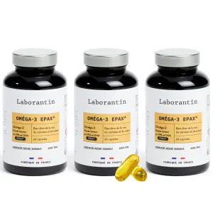 Oméga-3 Epax® - Cœur, cerveau & vu - 3 mois