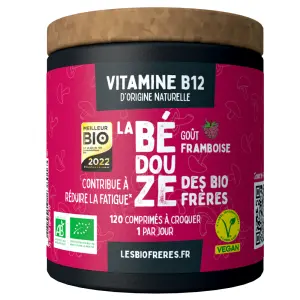 Vitamine B12 Bio - Bédouze Framboise - 120 Comprimés - 120comprimés