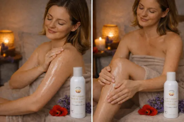 Lait Corps - Lavande & Coquelicot – Douceur & Réparation