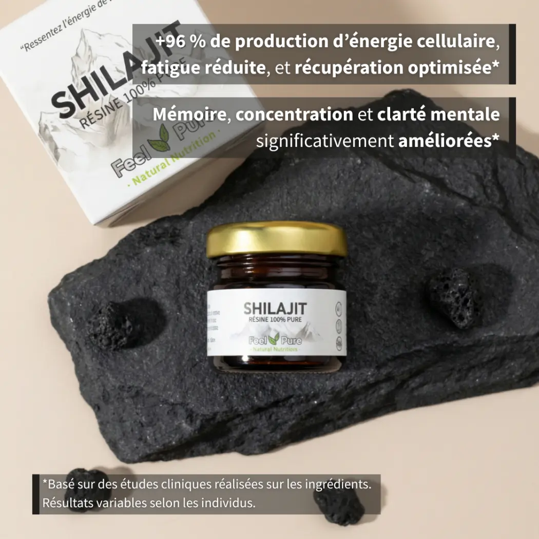 Résine de Shilajit Etudes