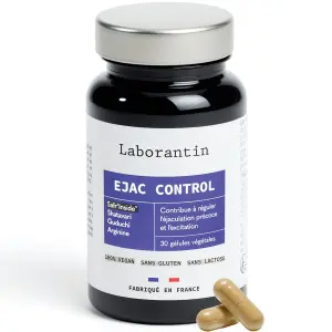 Ejac Control - Maîtrise de l'excitation - 30gélules