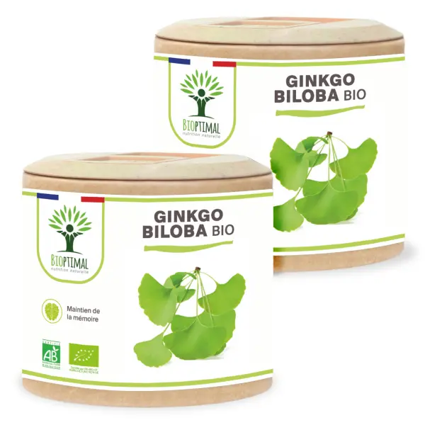 Bio Ginkgo Biloba - 2 x 60 - 120Stück
